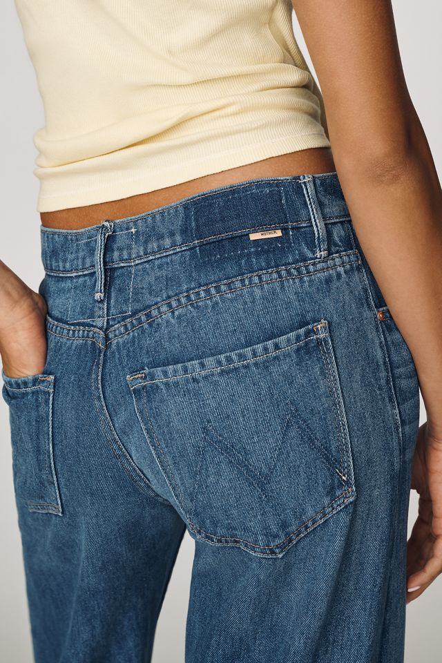 MOTHER Lasso Sneak Mid-Rise Wide-Leg Jeans #3