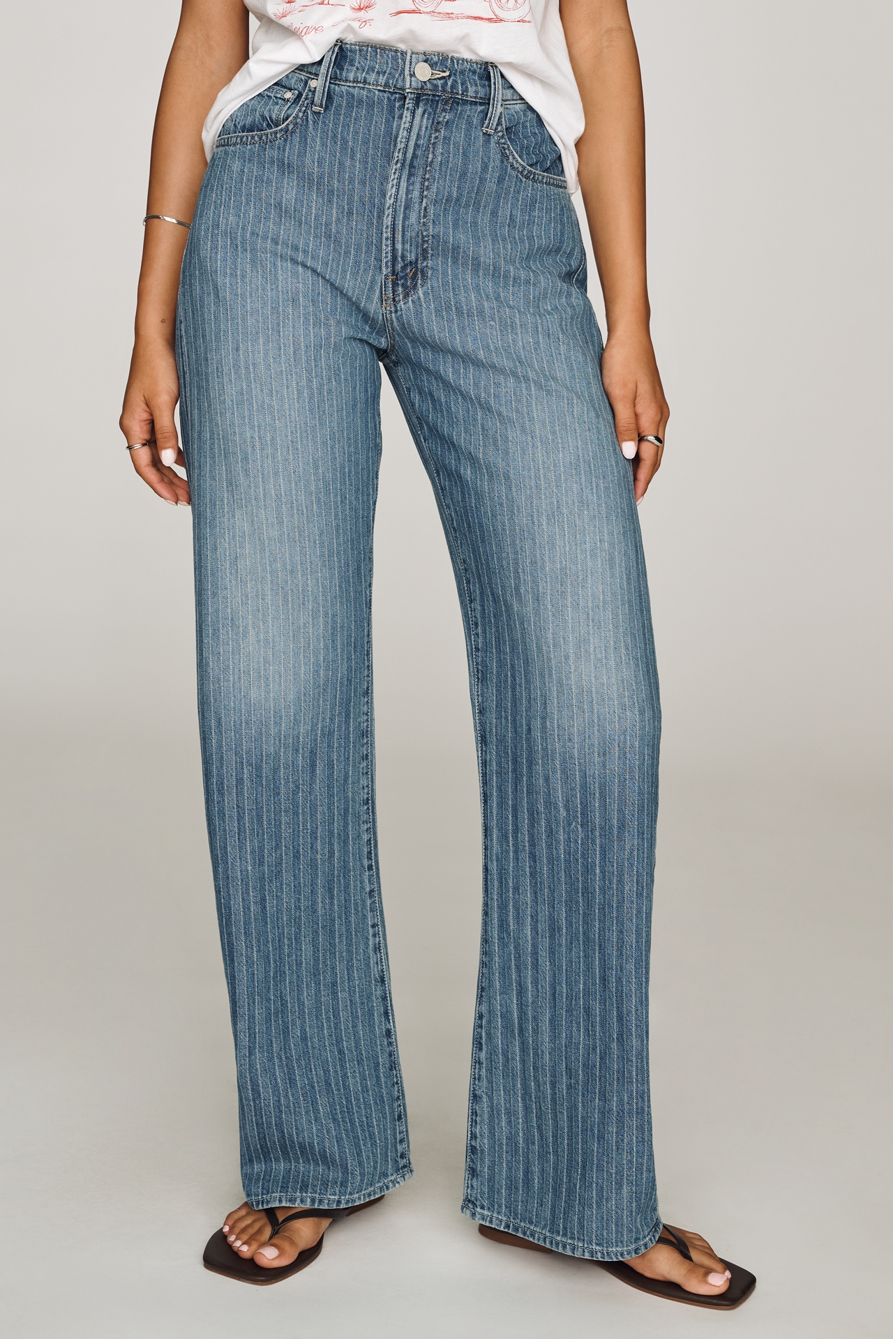 MOTHER Lasso High-Rise Wide-Leg Jeans
