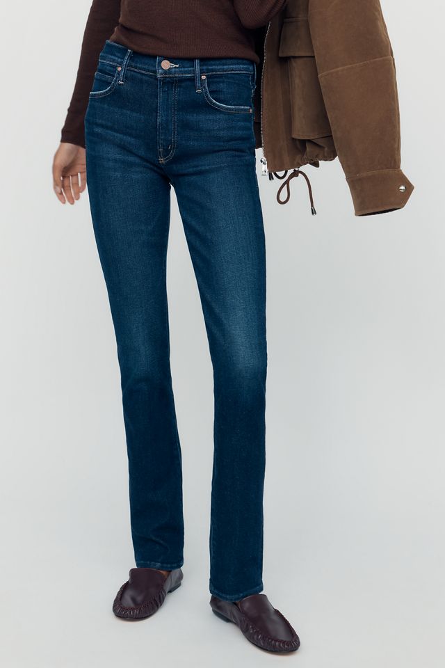 MOTHER The Rascal Skimp Mid-Rise Straight-Leg Jeans #1