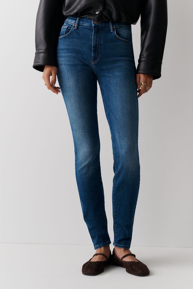 MOTHER Looker Mid-Rise Skinny Straight-Leg Jeans #3