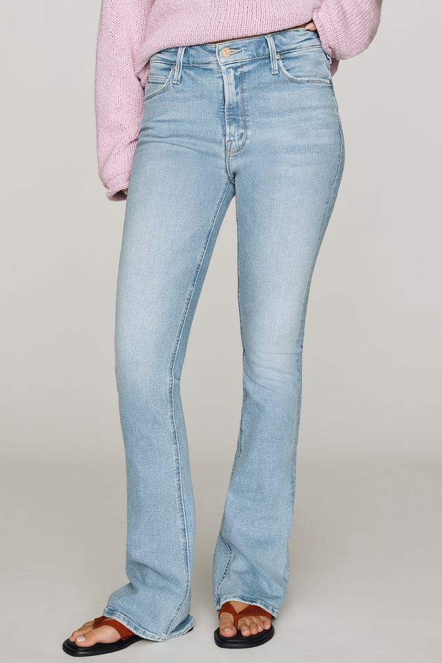 MOTHER Runaway Low-Rise Slim Bootcut Jeans #1