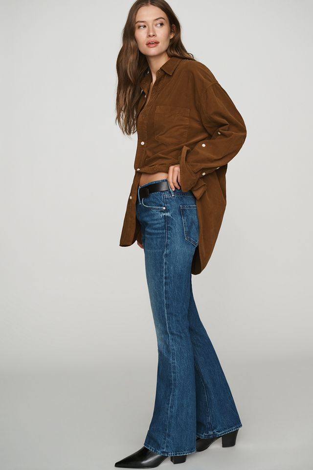 MOTHER Outsider Sneak Mid-Rise Straight-Leg Jeans #2