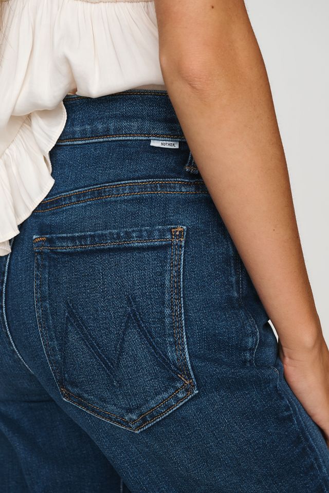 MOTHER The Insider Step Fray Mid-Rise Bootcut Jeans #3