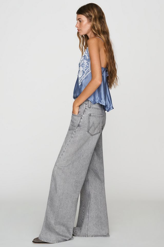 MOTHER The Lemon Twist Sneak High-Rise Wide-Leg Jeans #2