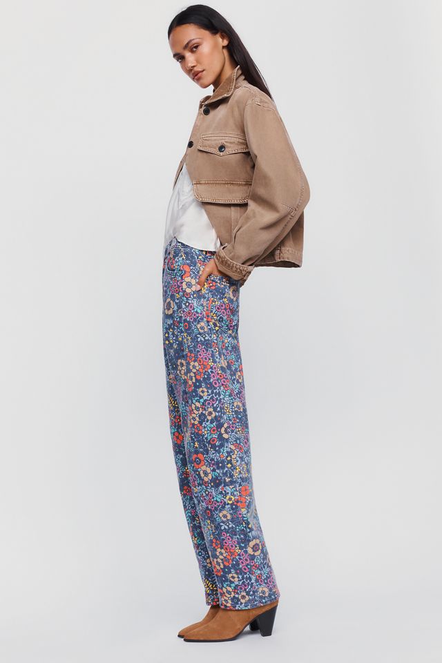 MOTHER The Half-Pipe Flood High-Rise Barrel Jeans #3