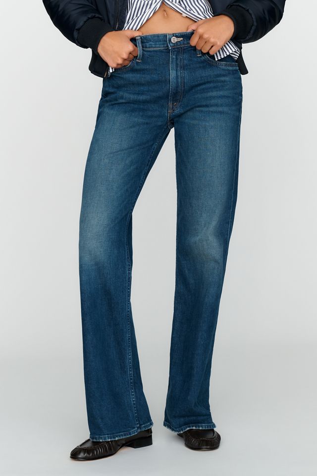 MOTHER The Bookie Sneak Mid Rise Bootcut Jeans  #1