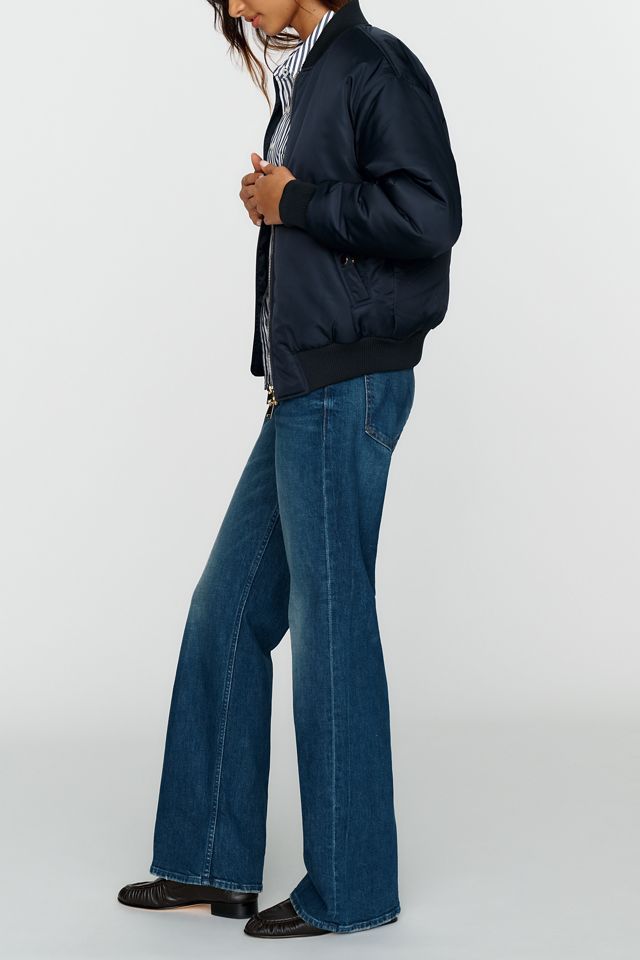 MOTHER The Bookie Sneak Mid Rise Bootcut Jeans  #2