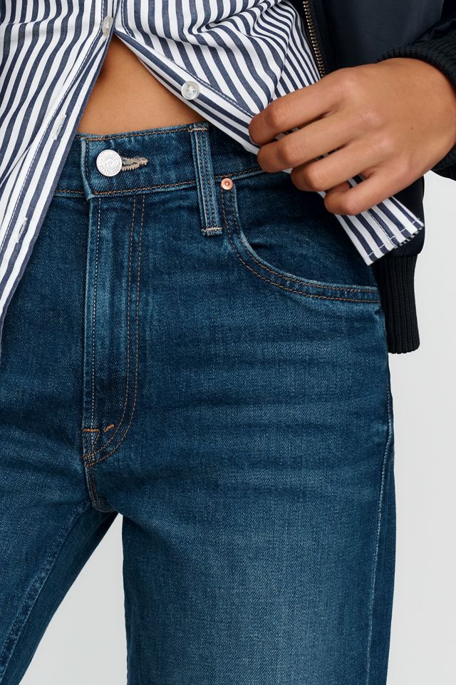 MOTHER The Bookie Sneak Mid Rise Bootcut Jeans  #3