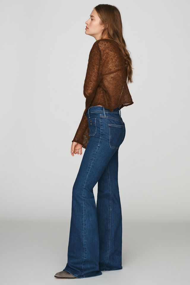 MOTHER The Patch Pocket Doozy Mid-Rise Flare Jeans #2