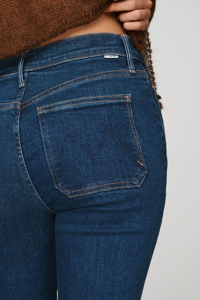 MOTHER The Patch Pocket Doozy Mid-Rise Flare Jeans #4
