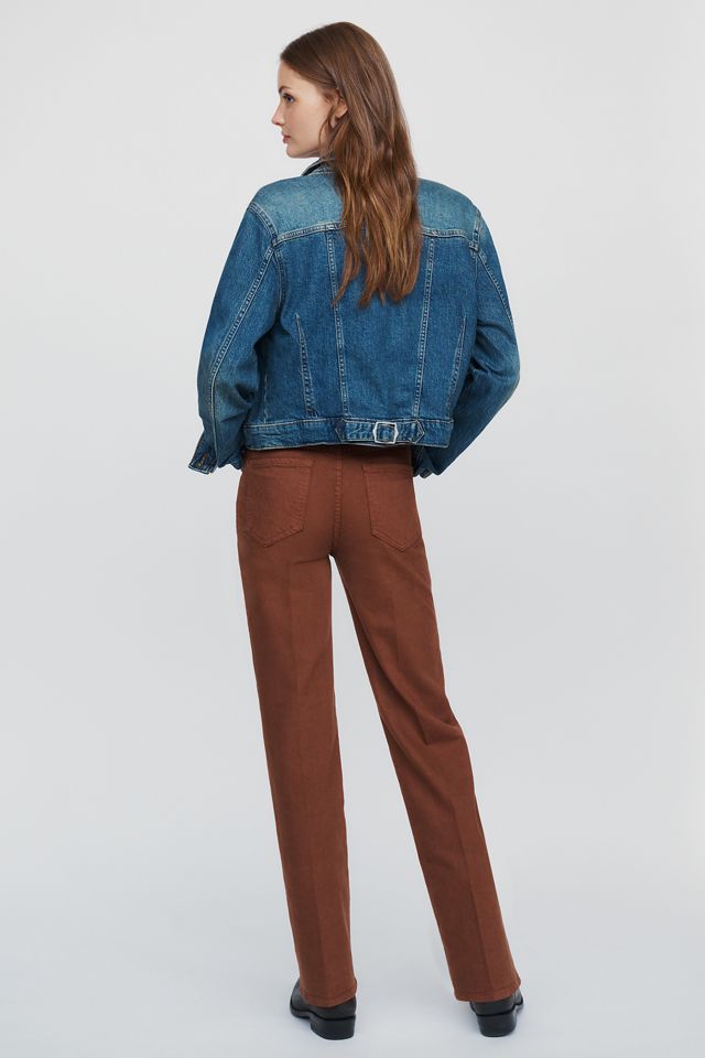 MOTHER The Kick It High-Rise Straight Leg Jeans #3