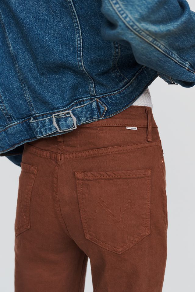 MOTHER The Kick It High-Rise Straight Leg Jeans #4