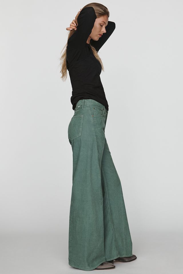 MOTHER The Lemon Twist Sneak High-Rise Wide-Leg Jeans #2
