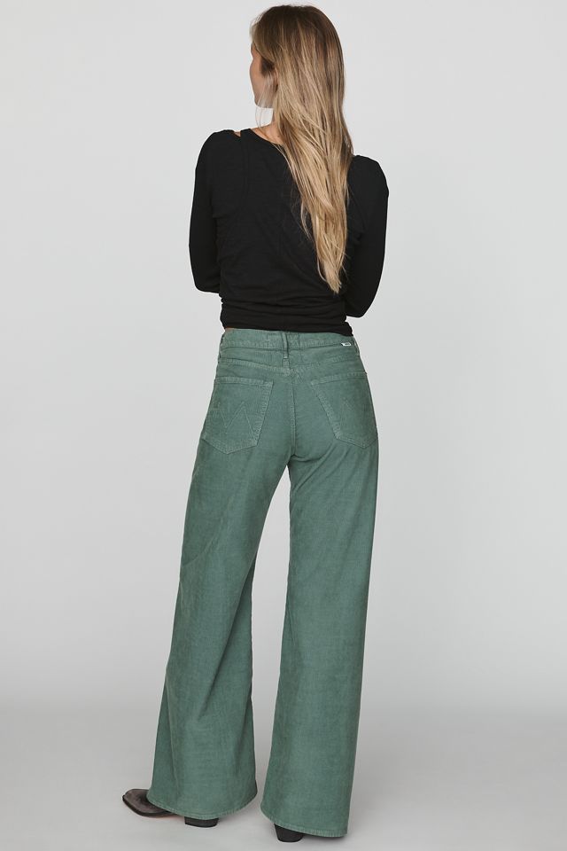 MOTHER The Lemon Twist Sneak High-Rise Wide-Leg Jeans #4