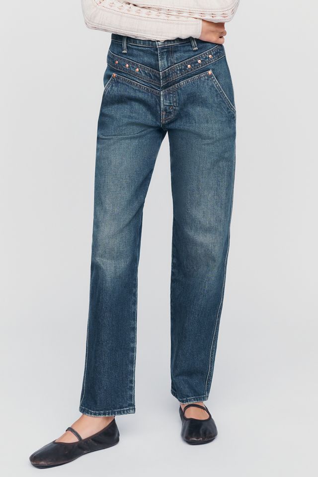 MOTHER Rock Candy Tune Up High-Rise Straight Jeans #1