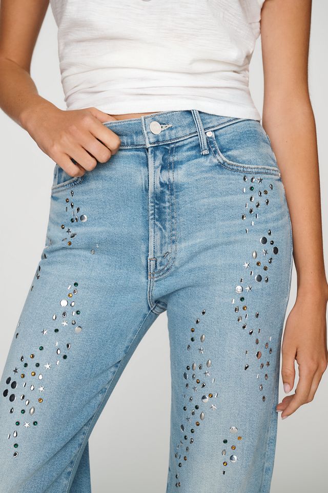 MOTHER The Kick It High Rise Straight Leg Jeans #3