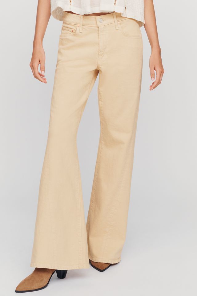MOTHER The Sidestepper Twist Mid-Rise Flare Jeans #1