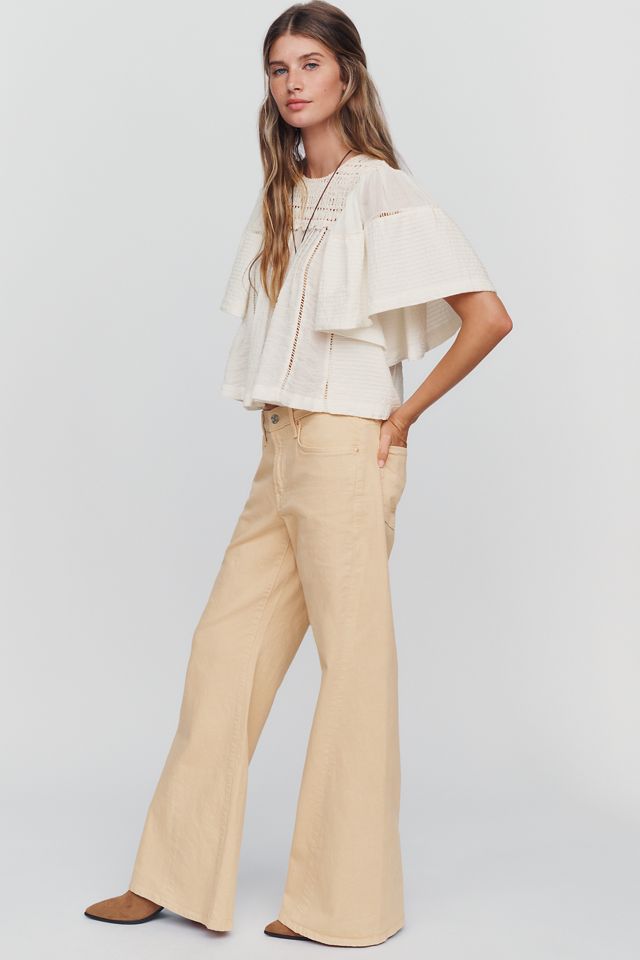 MOTHER The Sidestepper Twist Mid-Rise Flare Jeans #2