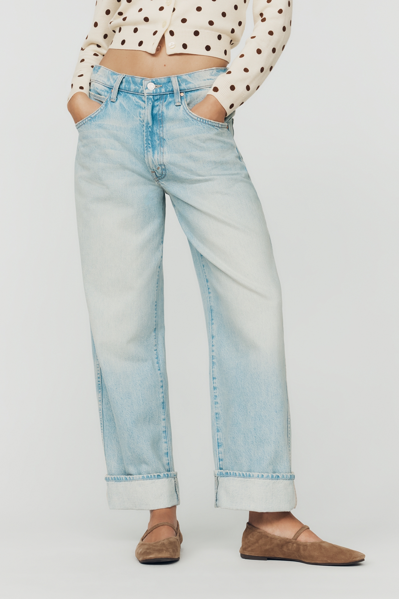 MOTHER Delinquent High-Rise Relaxed Jeans