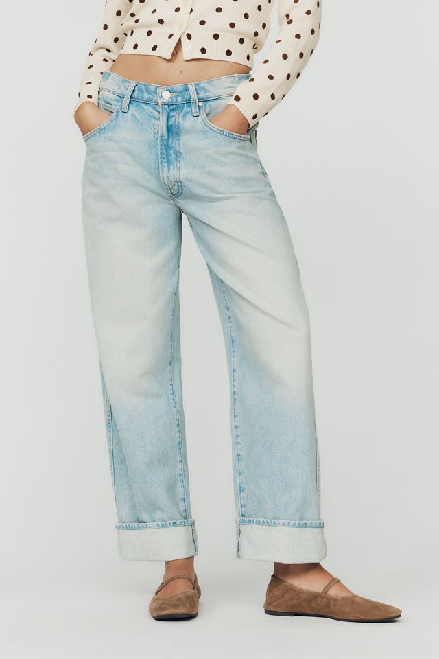 MOTHER Delinquent High-Rise Relaxed Jeans #1