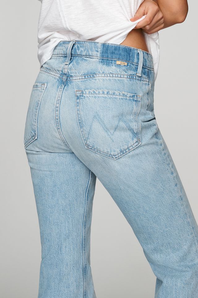 MOTHER Seamed Doozy Mid-Rise Flare Jeans #3