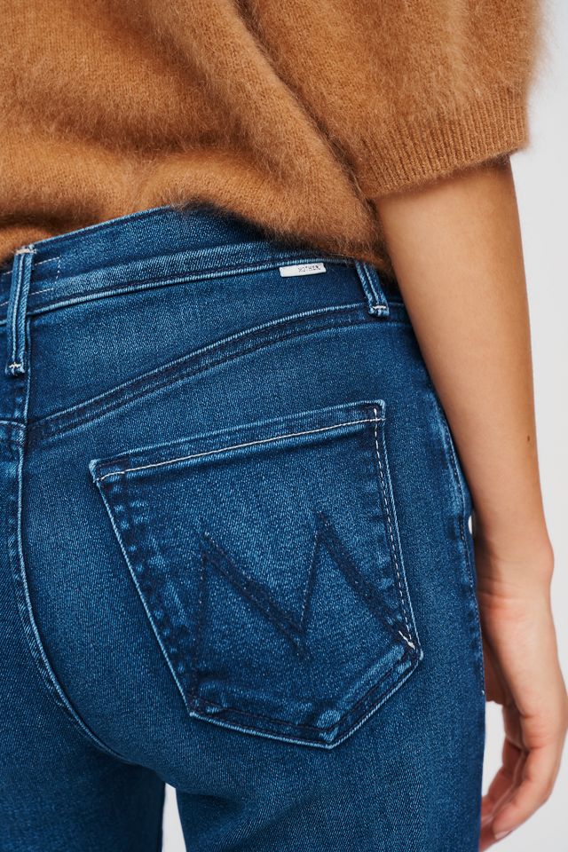 MOTHER The Kick It Mid Rise Straight Leg Jeans #3