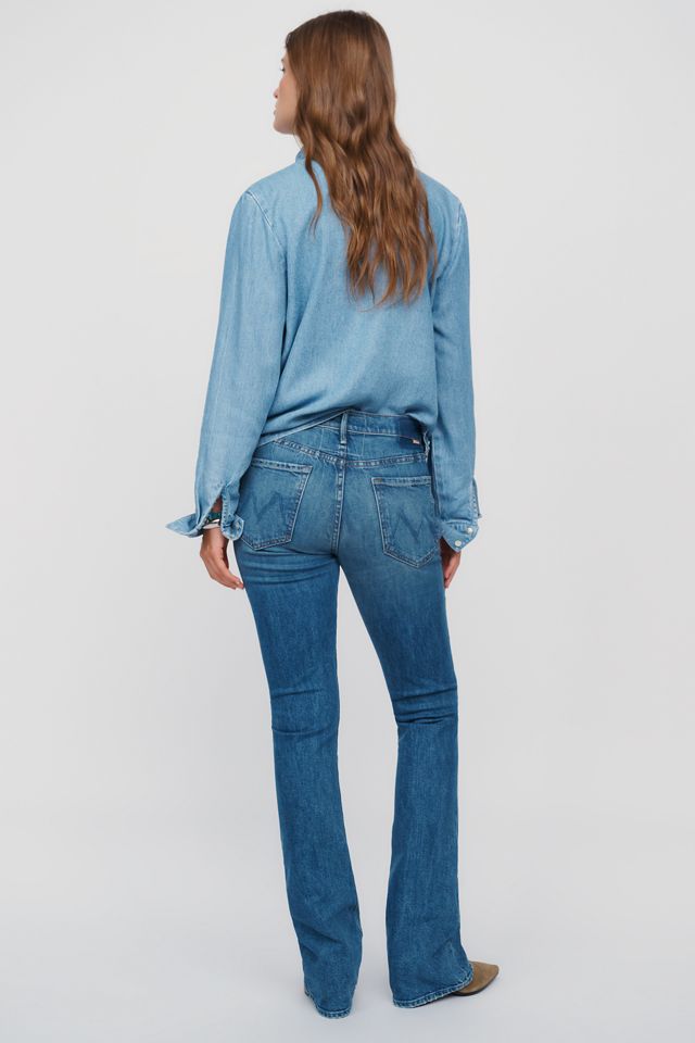 MOTHER The Runaway Low Rise Slim Bootcut Jeans #4