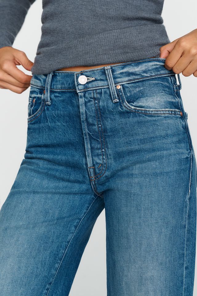 MOTHER The Tomcat Roller Sneak Mid Rise Flare Jeans #2