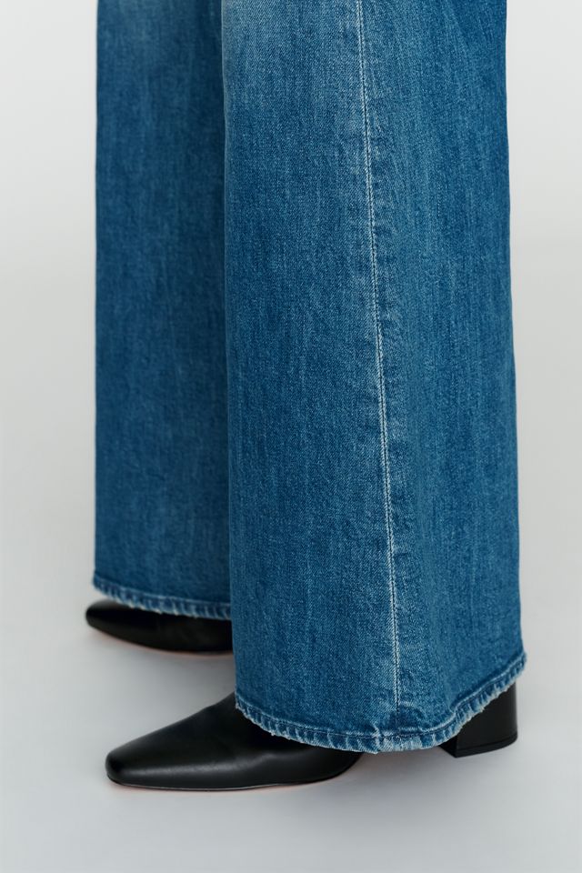 MOTHER The Tomcat Roller Sneak Mid Rise Flare Jeans #4