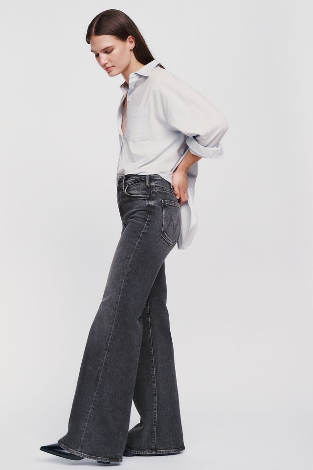 MOTHER The Hustler Roller Sneak High-Rise Wide-Leg Jeans #2