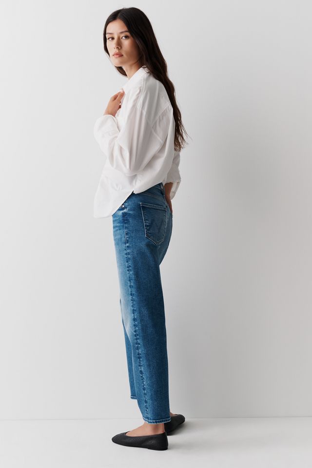 MOTHER The Rambler Zip Mid Rise Straight Leg Jeans #4