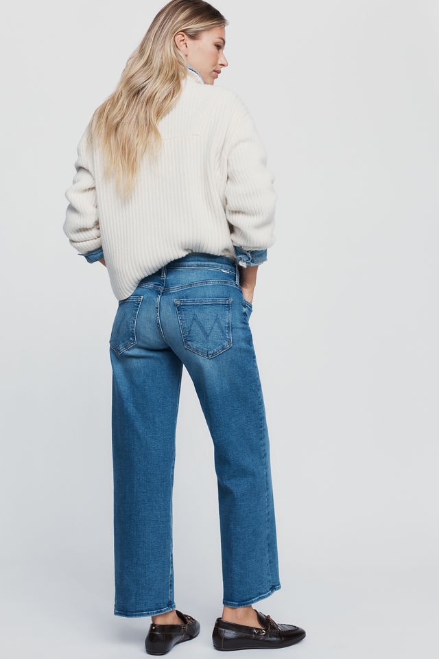 MOTHER Tunnel Vision Mid Rise Flood Jeans #3