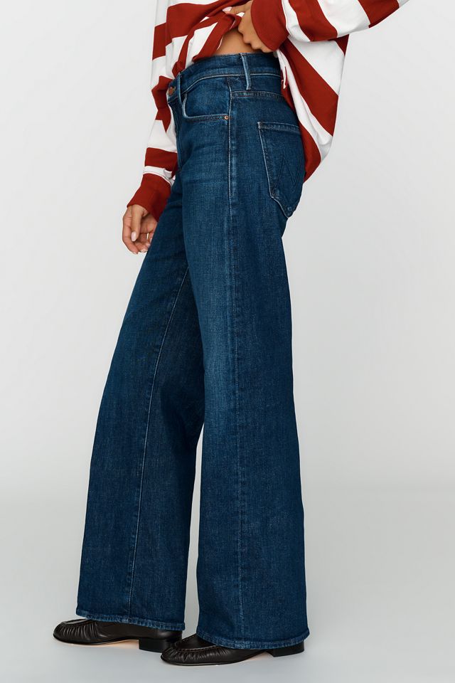 MOTHER The Lasso Sneak Mid Rise Tapered Jeans #1