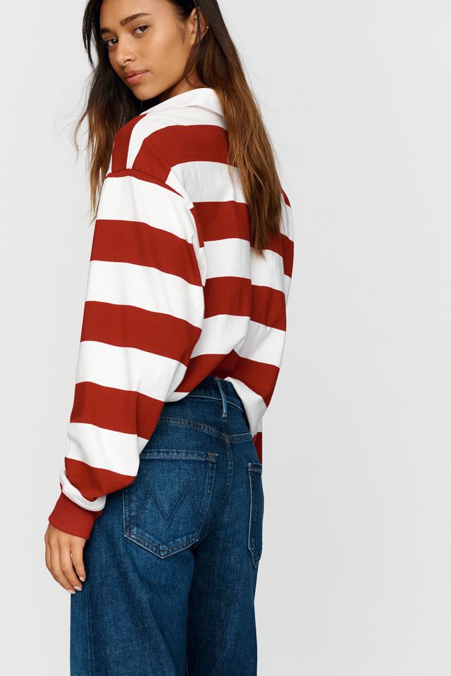 MOTHER The Lasso Sneak Mid Rise Tapered Jeans #3