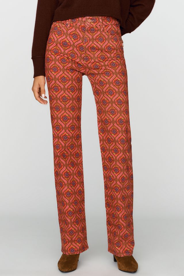 MOTHER The Kick It High Rise Straight Leg Jeans #1