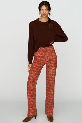 MOTHER The Kick It High Rise Straight Leg Jeans
