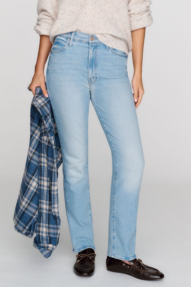 MOTHER The Rascal Hover High Rise Straight Leg Jeans #1