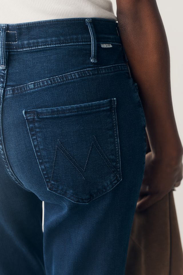 MOTHER Hustler High Rise Crop Flare Jeans #3