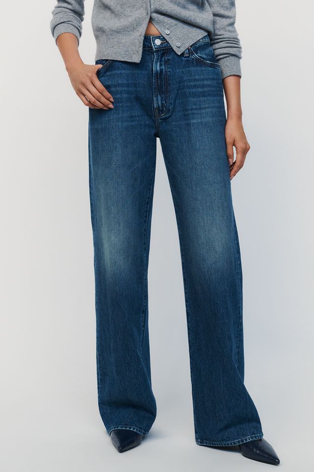 MOTHER The Dodger Zip Heel Relaxed Jeans #1