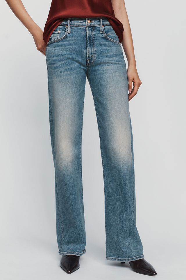 MOTHER The Lasso Sneak Mid Rise Barrel Jeans #2
