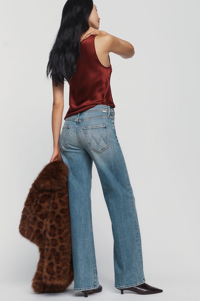 MOTHER The Lasso Sneak Mid Rise Barrel Jeans #3