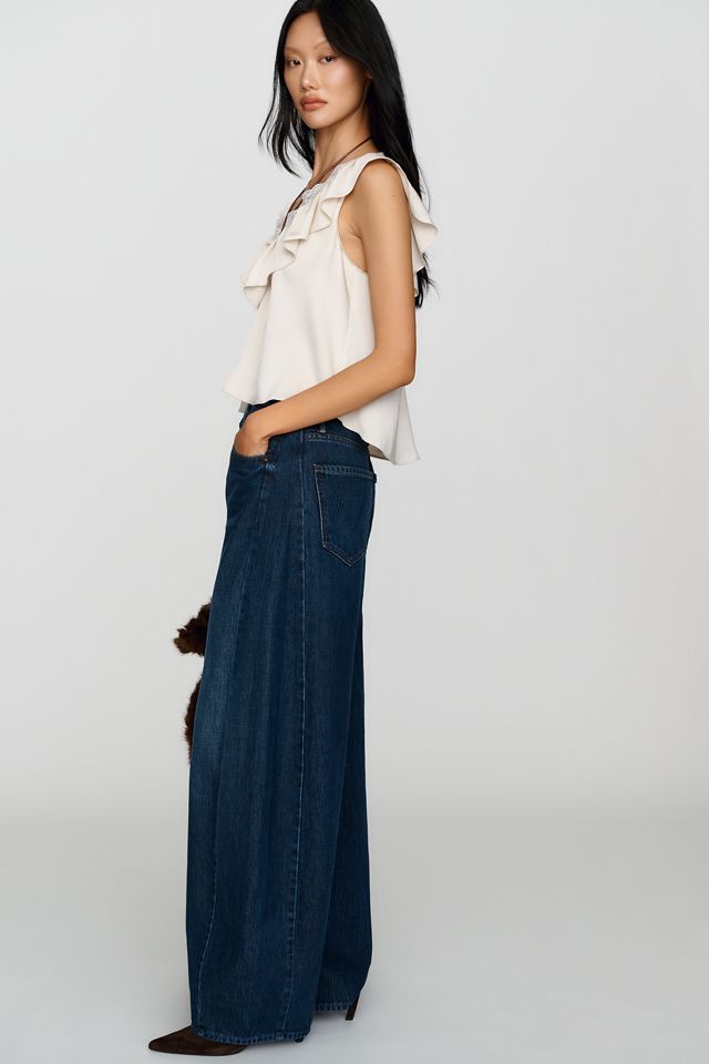 MOTHER The Spoonful Nerdy High Rise Barrel Jeans #1