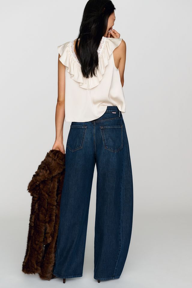 MOTHER The Spoonful Nerdy High Rise Barrel Jeans #2