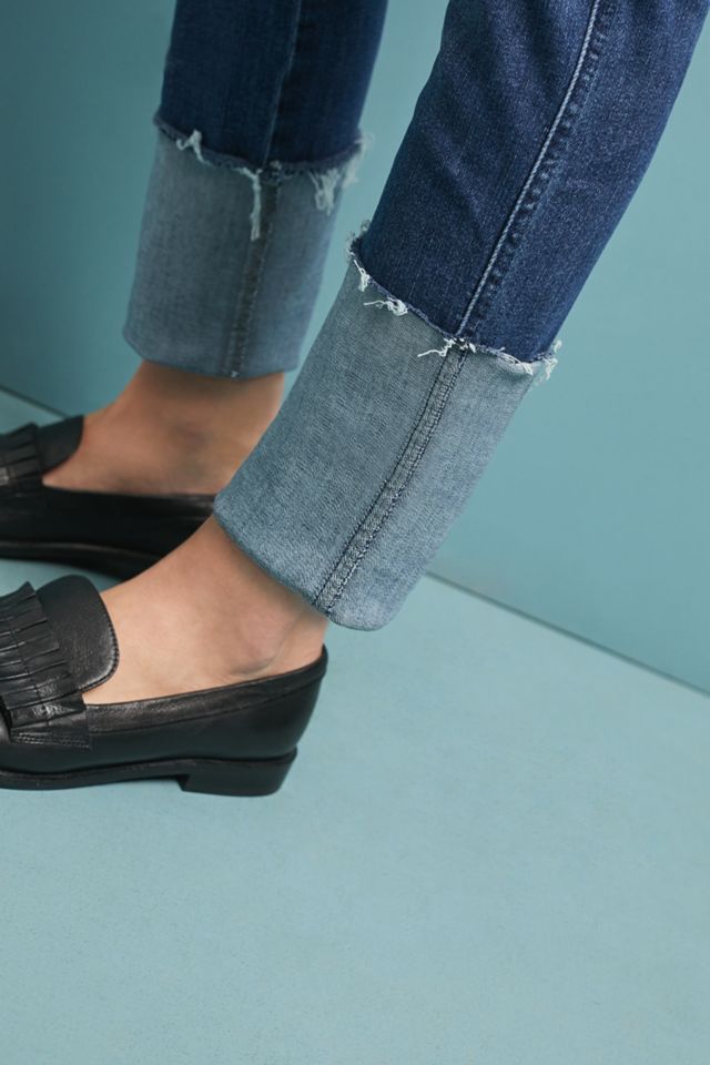 MOTHER The Ponyboy High-Rise Frayed Ankle Jeans #2