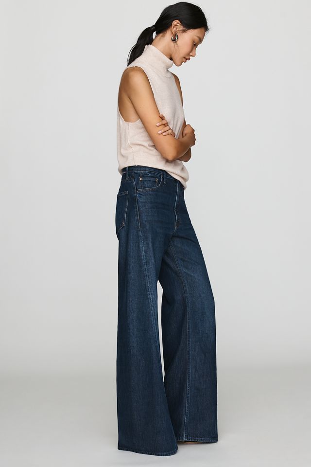 MOTHER The Lemon Twist Sneak High-Rise Wide-Leg Jeans #2