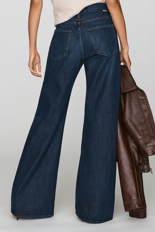 MOTHER The Lemon Twist Sneak High-Rise Wide-Leg Jeans #3