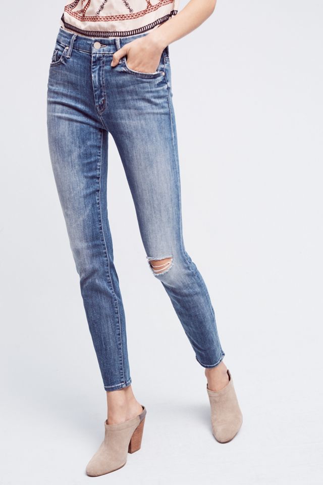 Mother Looker High-Rise Skinny Jeans #1