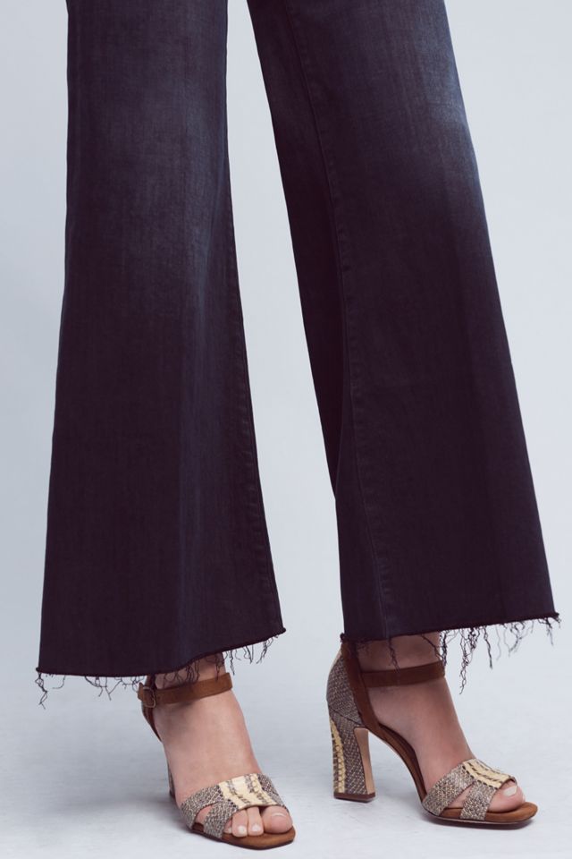 Mother Roller High-Rise Wide-Leg Jeans #1