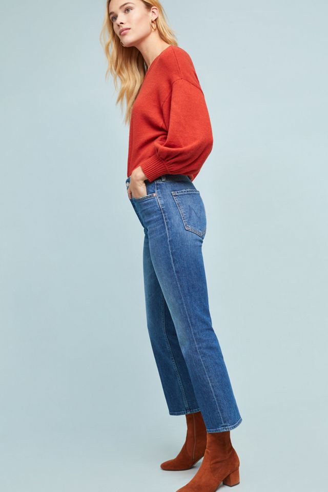 MOTHER The Tripper Ultra High-Rise Cropped Flare Jeans #2