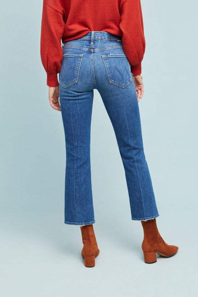 MOTHER The Tripper Ultra High-Rise Cropped Flare Jeans #3